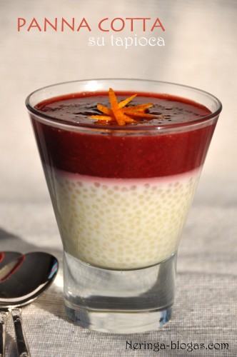 panna cotta su tapioca