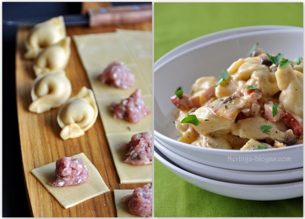 Tortellini su sociu padazu