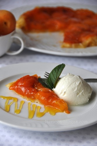 tarta tatin su abrikosais