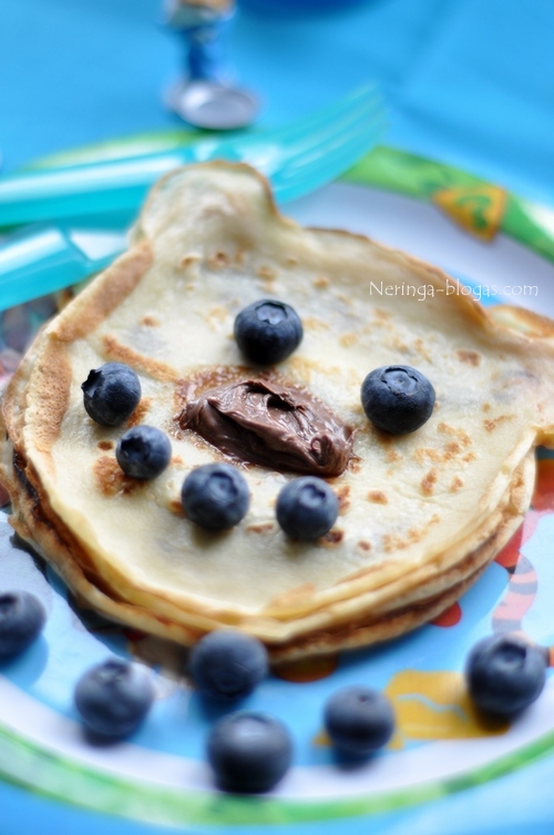 lietiniai su nutella