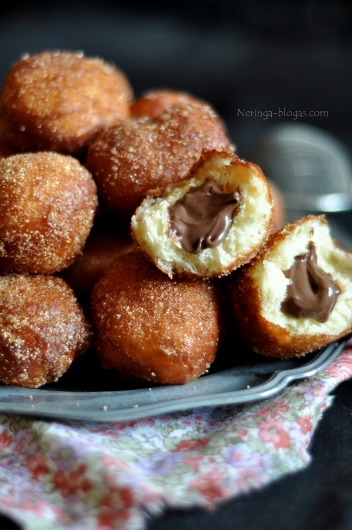 mielines spurgos su nutella