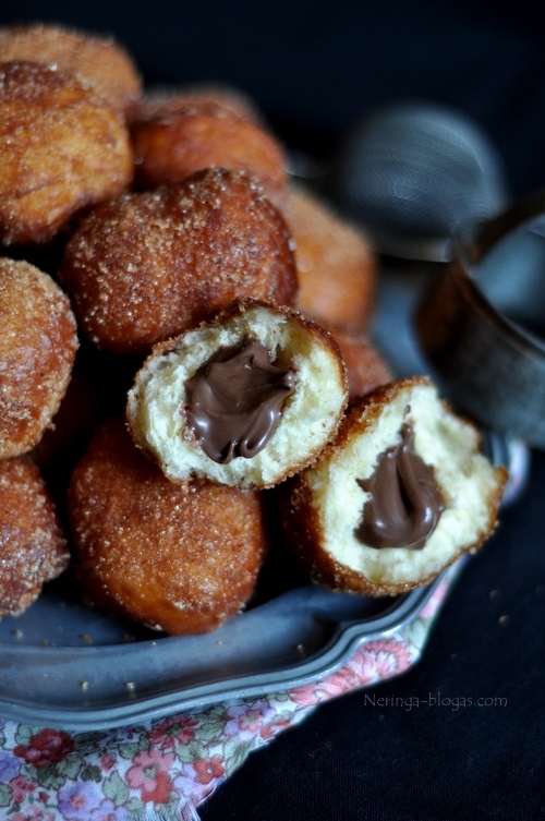 mielines spurgos su nutella