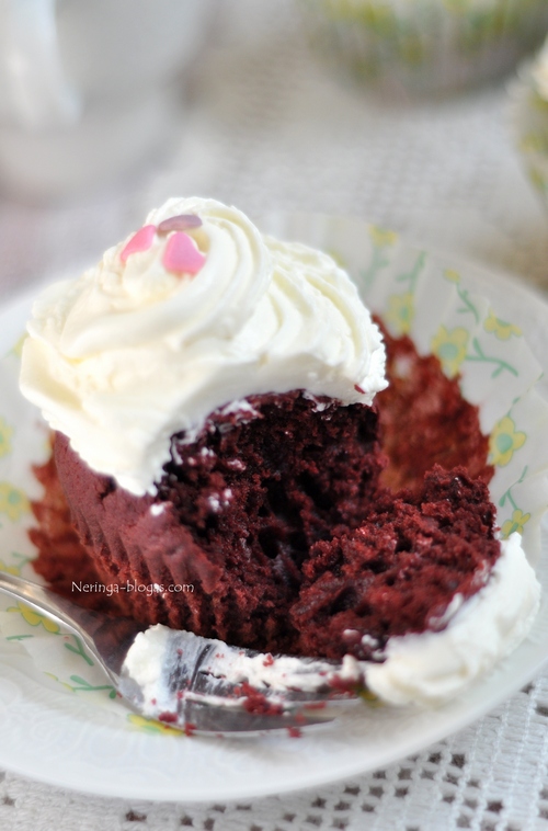 raudonojo velveto keksiukai (red velvet)