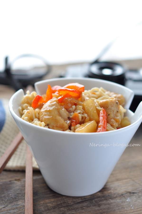 noodle su saldziarugste vistiena