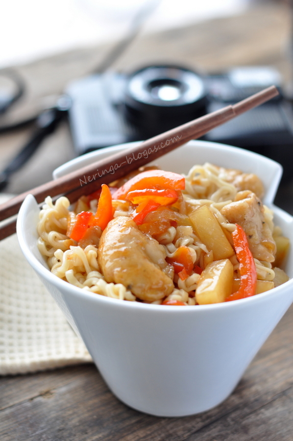 noodle su saldziarugste vistiena