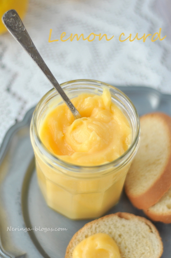 lemon curd - citrinu kremas